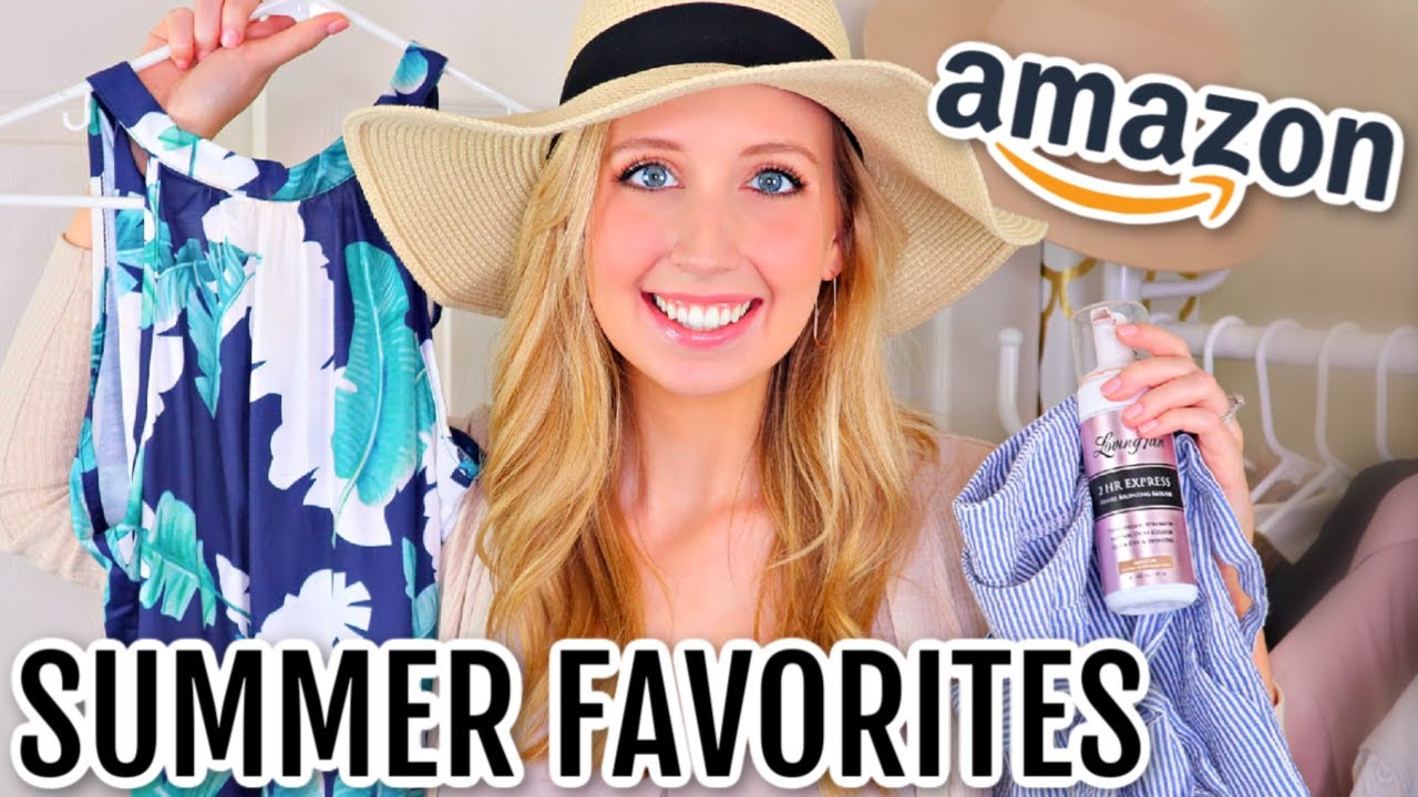 AMAZON FAVORITES FOR SUMMER 2020 (dresses, accessories, self tanner, and more!)