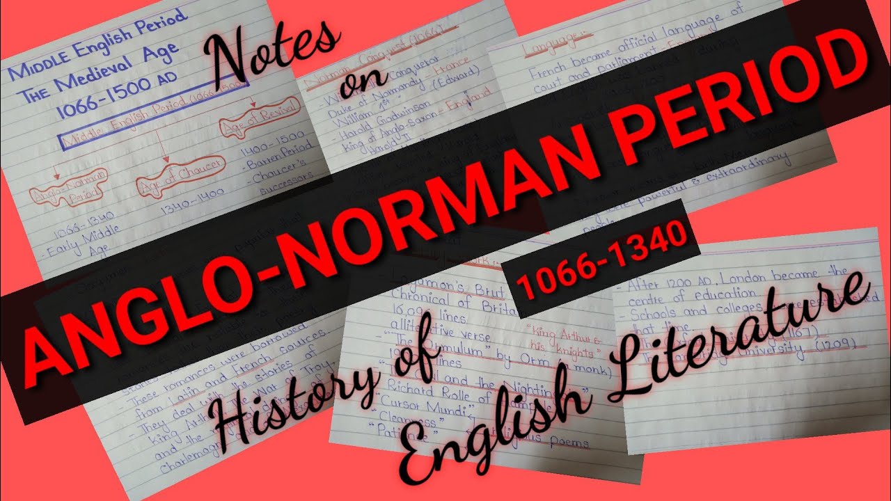 Anglo Norman Period | Middle English Period (part 1) in Urdu/Hindi
