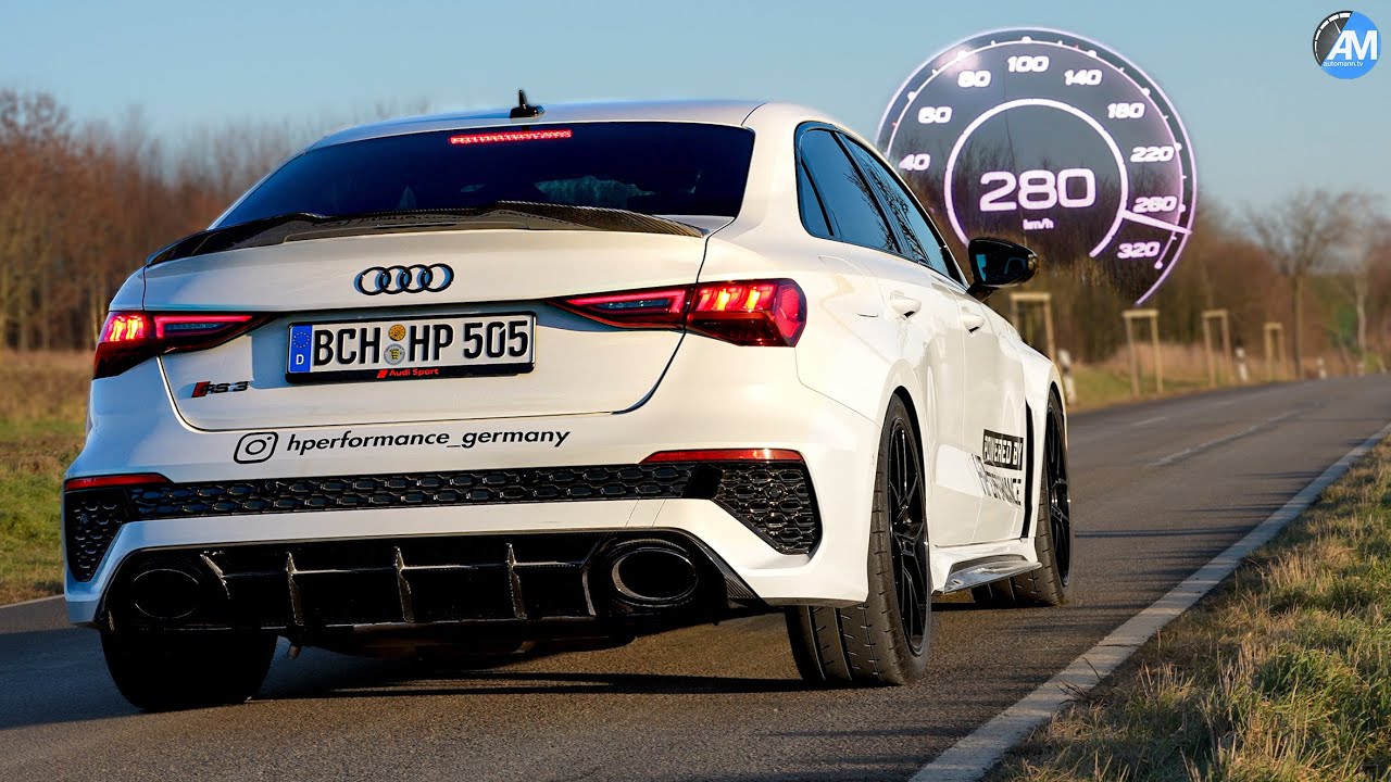 Audi RS3 HPerformance (707hp)🚀| 100-200 km/h acceleration🏁| by Automann in 4K