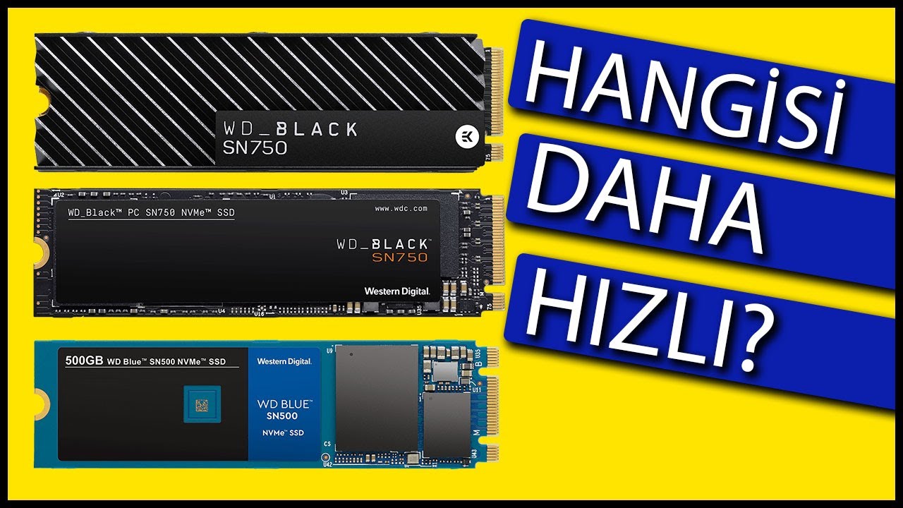 Hangisi daha hızlı?! | WD M.2 SSD Karşılaştırması