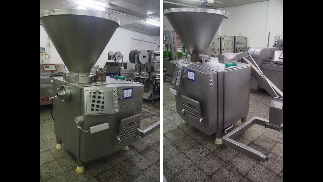 2083-29: Vemag vacuum filling machine with lifter