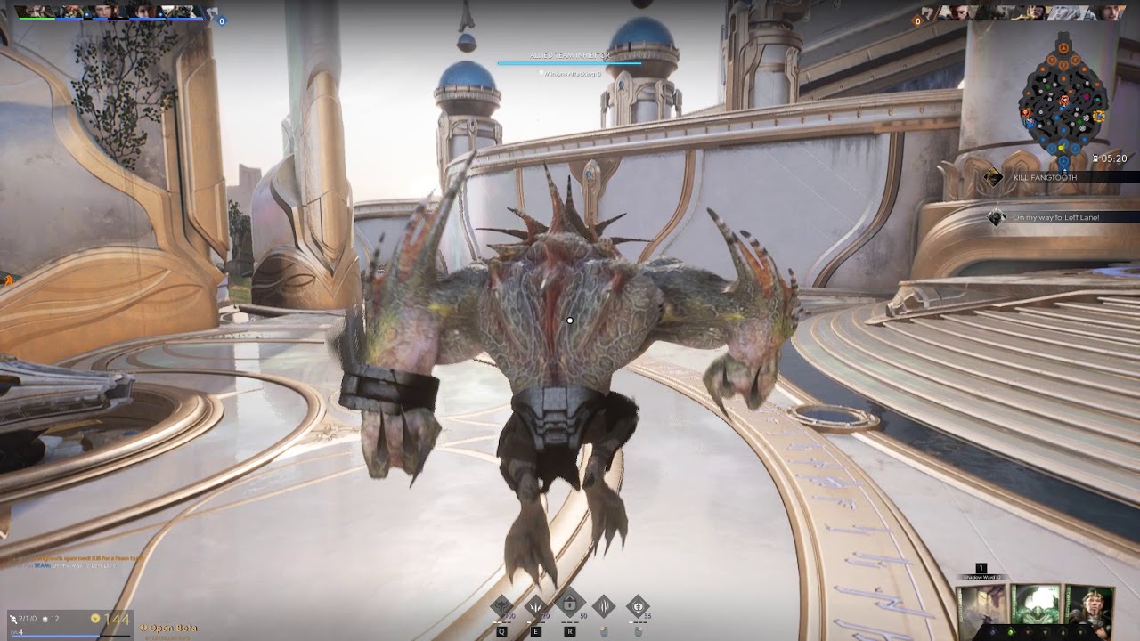 Paragon characters animation - Rampage