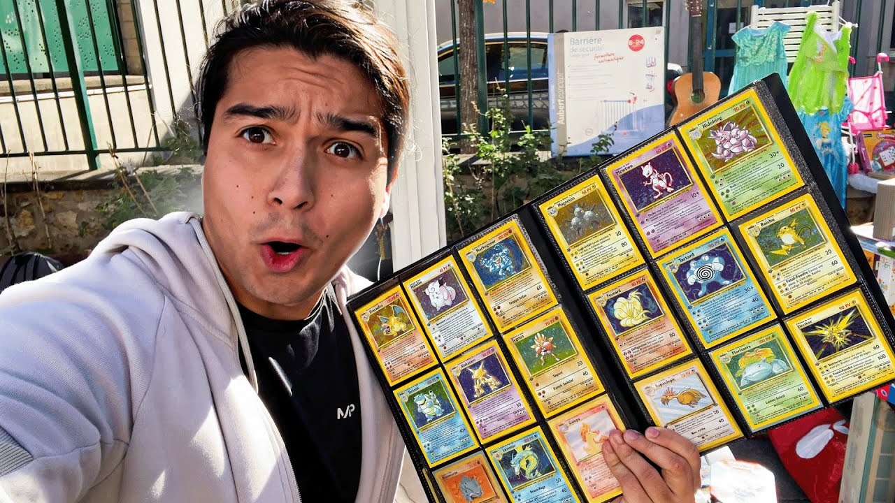 Des Cartes Vieilles de 10 ans en Brocante !