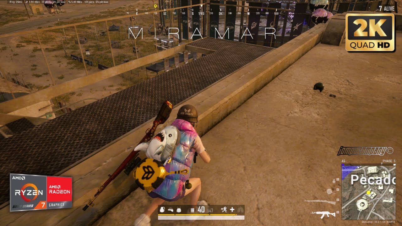 PUBG PC : BATTLEGROUNDS 2025 SOLO | AMD Ryzen 7 5700X3D | RX 6700XT | Ram DDR4 32GB 3600Mhz(OC) | 2K