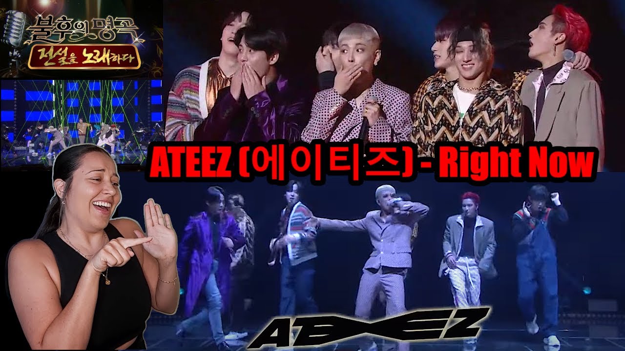 ATEEZ(에이티즈)- Right Now (PSY) [Immortal Songs2]- REACTION