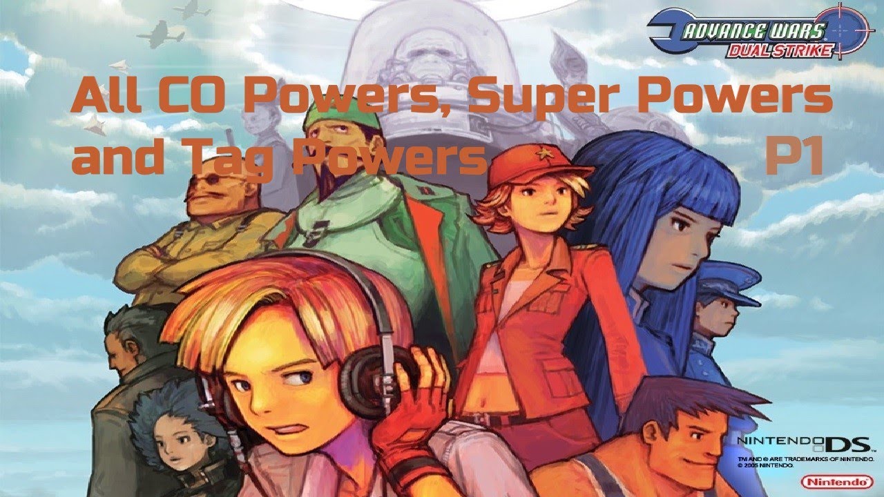 Advance Wars Dual Strike All CO Powers, Super Powers and Tag Powers Part 1