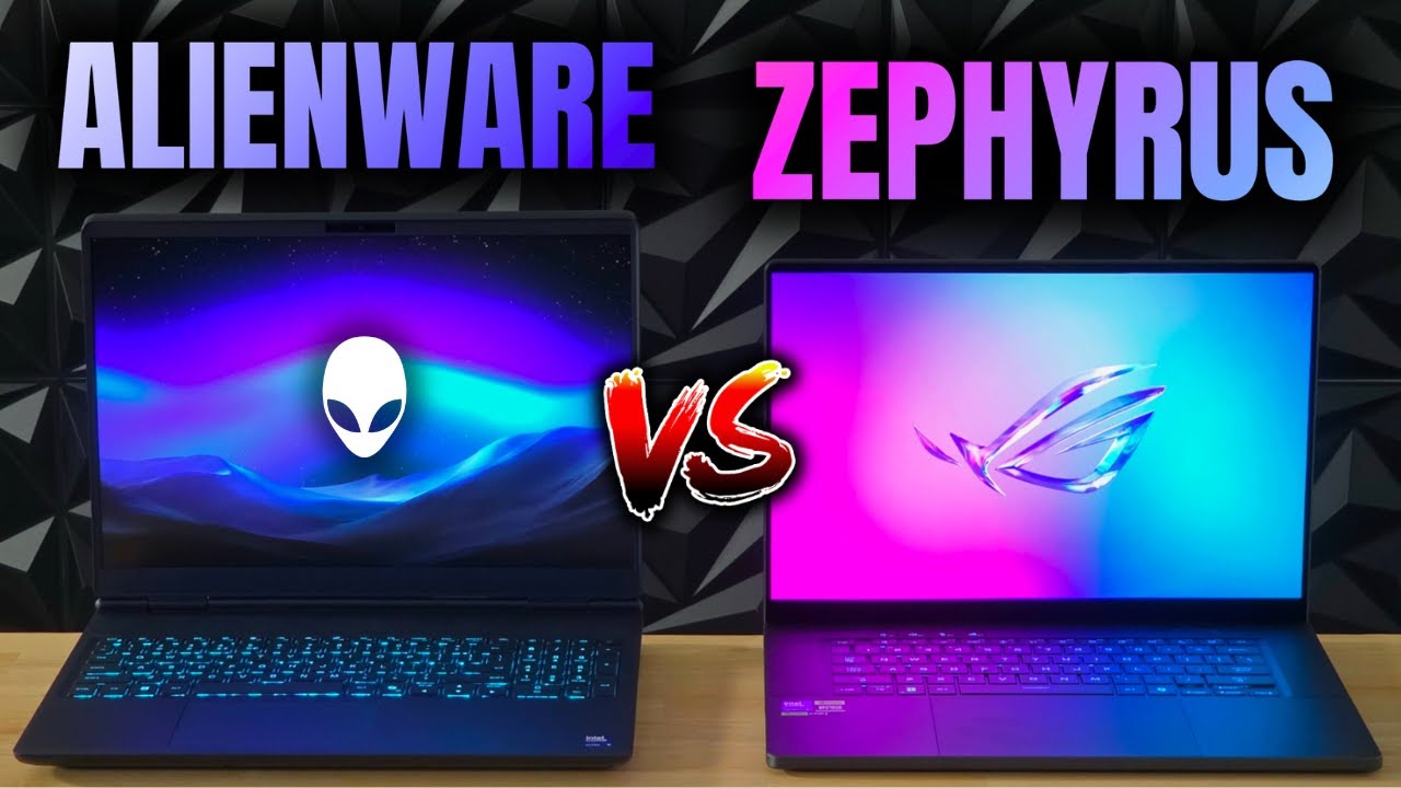 THICC vs -thin- Gaming Laptop - Asus ROG Zephyrus G16 vs Alienware Aurora 16X (2025)