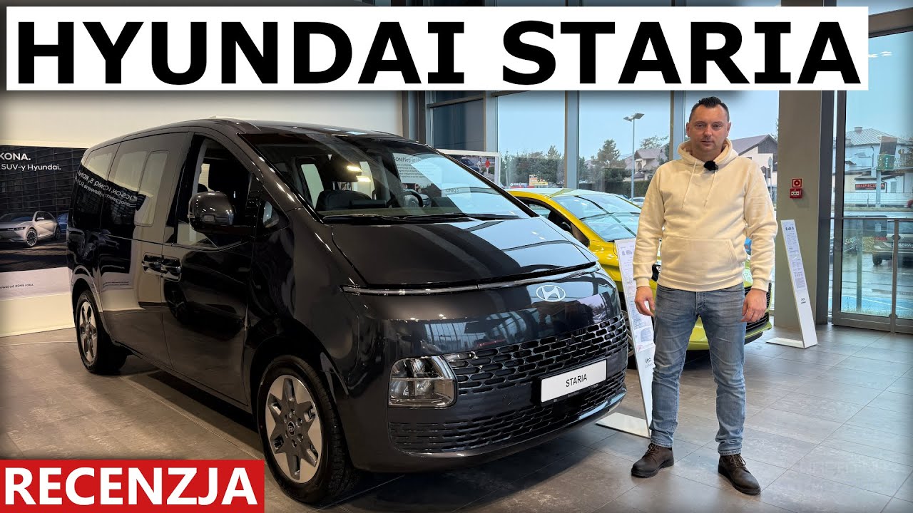 Hyundai Staria VAN 9 osobowy - Polska Prezentacja