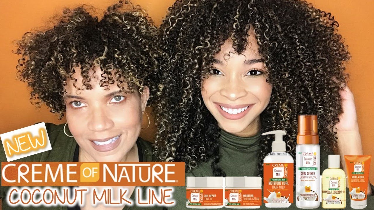 НОВИНКА! Линейка кокосового молока Creme of Nature | ПОЛНЫЙ ОБЗОР + Wash N' Go