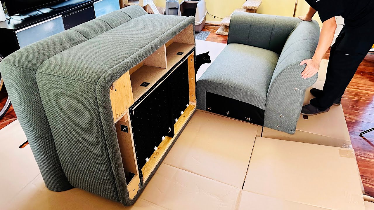 The IKEA $1400 Viskafors Sofa: Unboxing, Assembly & Review: We Love It!