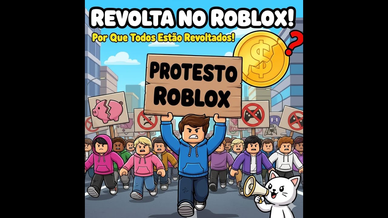 Protestos Roblox CONTINUAM! e O Direito Penal nos Games!