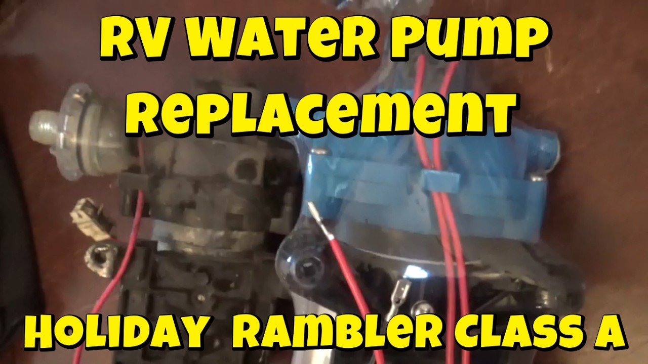 Changing RV Water pump, 2000 Holiday Rambler Class A