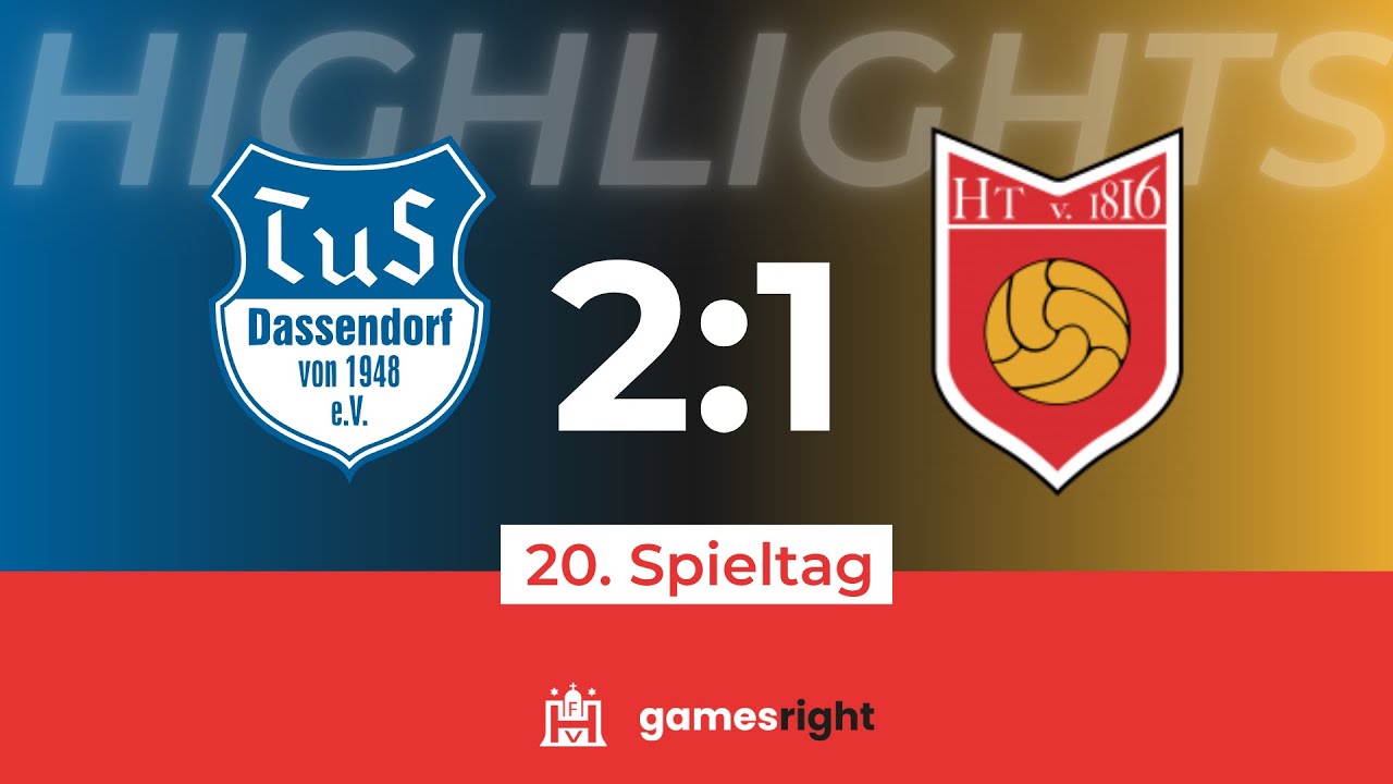 Highlights 20. Spieltag Gamesright Oberliga Hamburg TuS Dassendorf - HT16