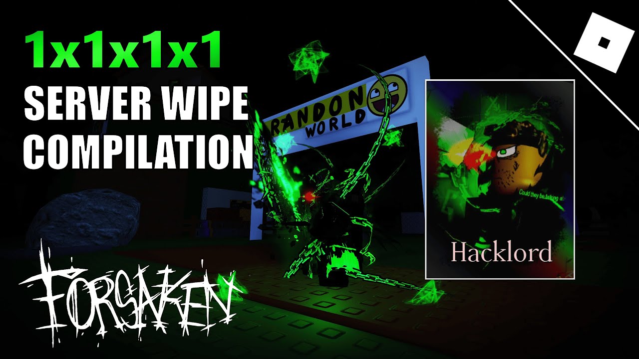 Hacklord Shedletsky Server Wipe Compilation || ROBLOX Forsaken