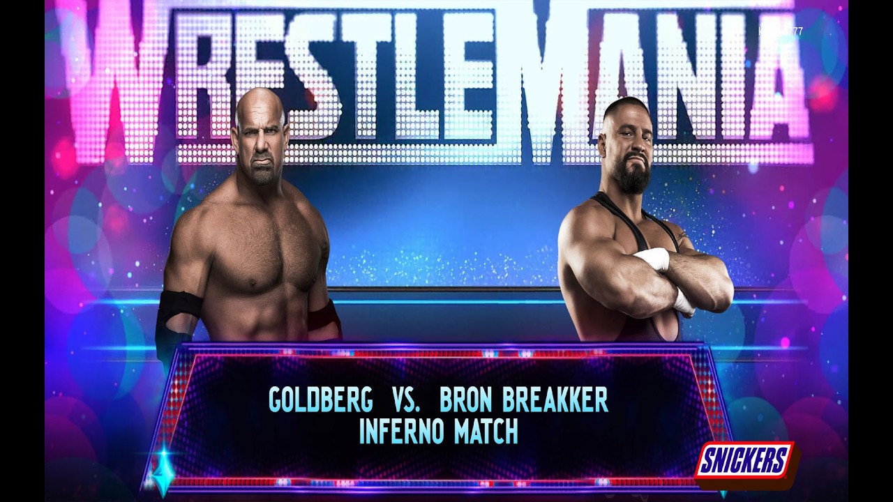 [PS5] WWE 2K26 골드버그 VS 브론 브레이커