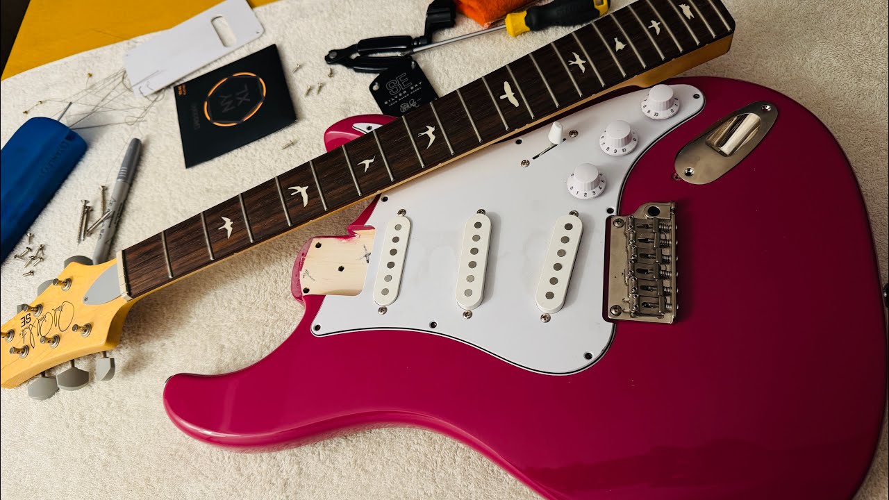 Desarmando una PRS Silver Sky SE