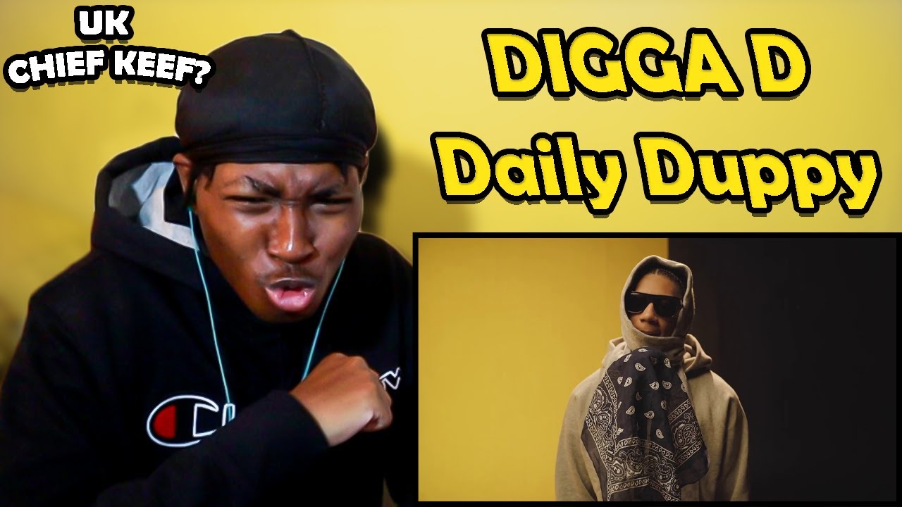 AMERICAN REACTS TO DIGGA D FOR THE FIRST TIME! Digga D - Daily Duppy | GRM Daily Reaction