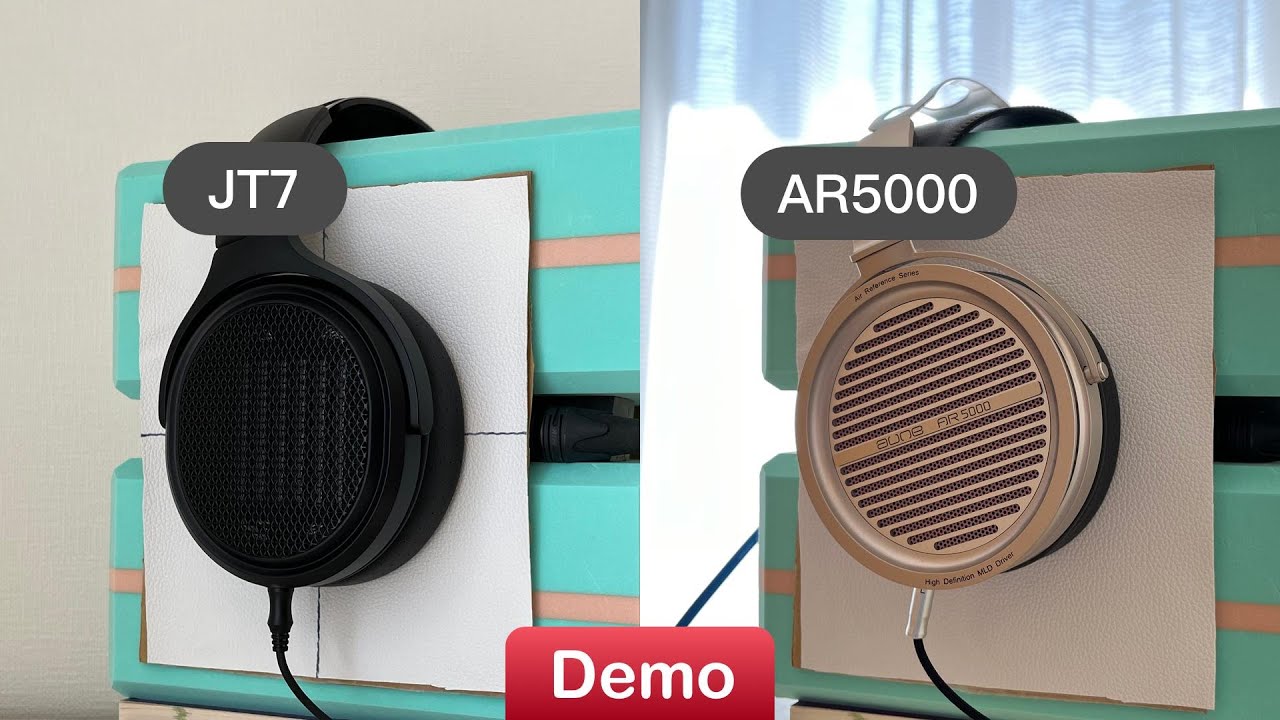 JT7 🆚 AR5000 Sound Demo