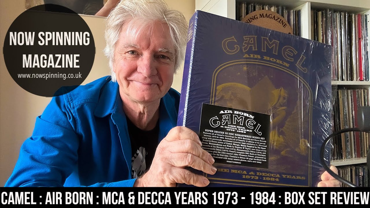 Camel : Air Born : The MCA and DECCA Years 1973 - 1984 : Box Set- Unboxing Review