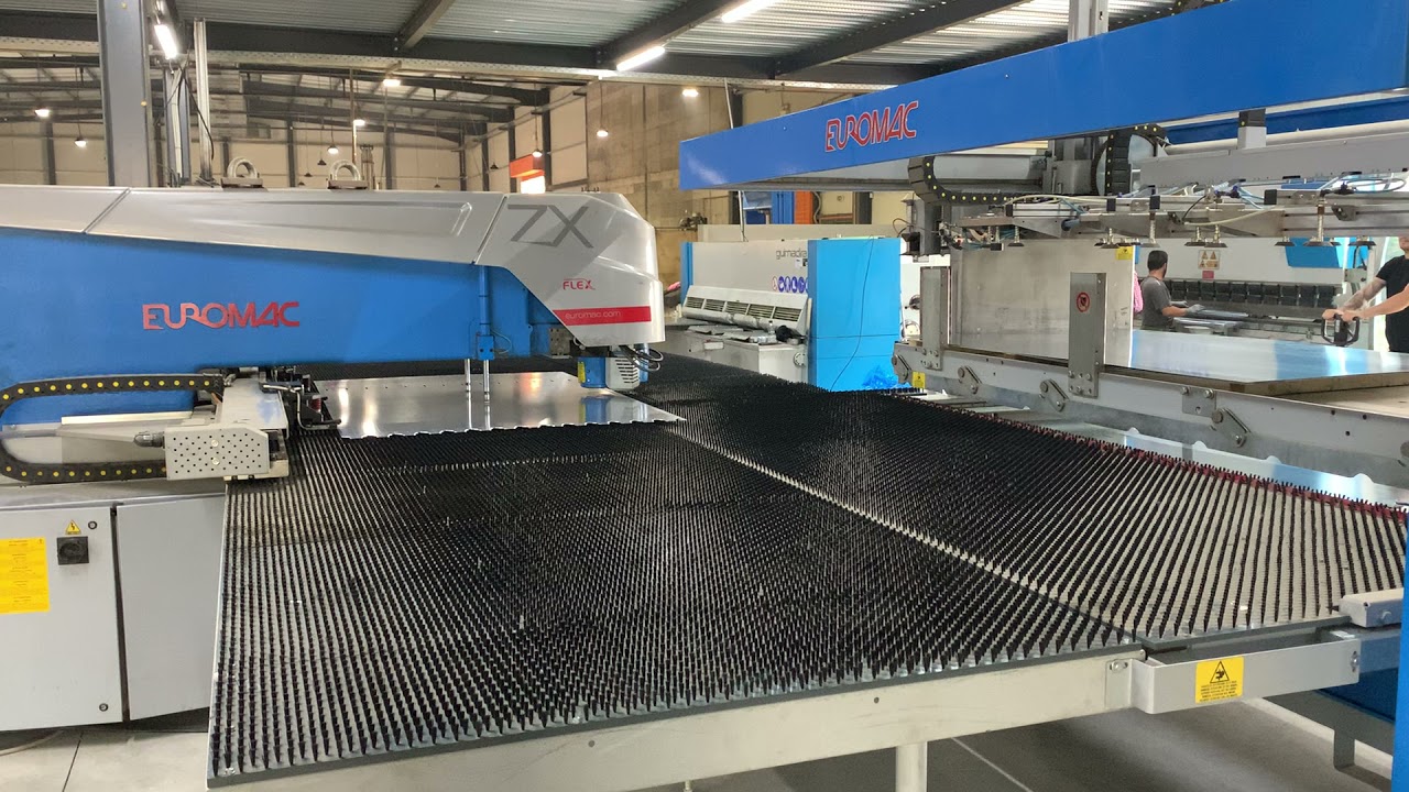 Αυτόματο σύστημα τροφοδοσίας, Punching ZX flex Autoindex Euromac Ιταλίας (3/3)