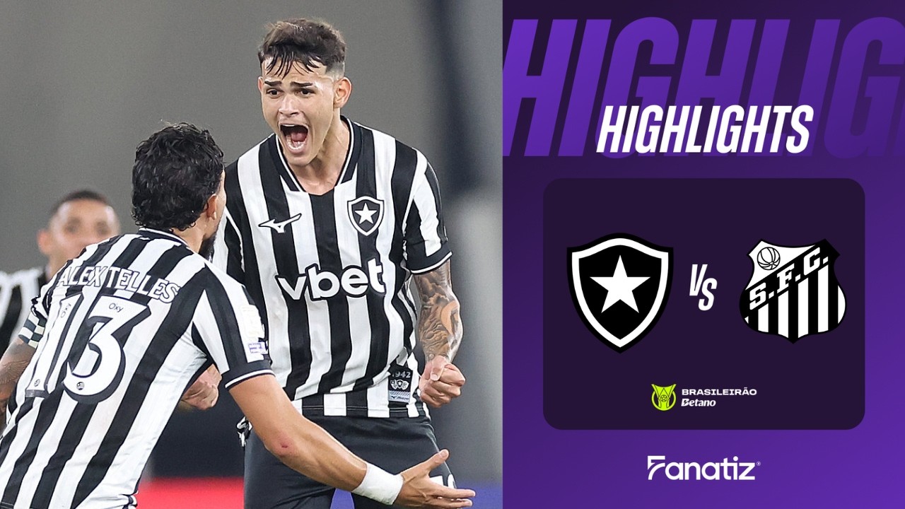 Botafogo vs. Santos 2-1 | Game Highlights | #Brasileirao2026