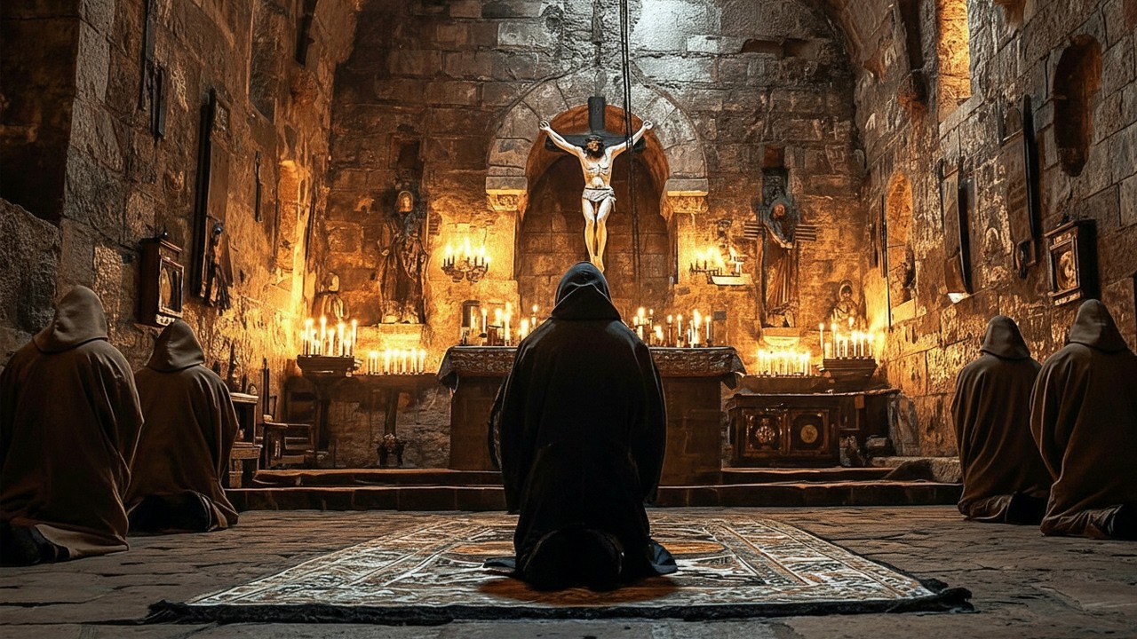 Григорианские песнопения, посвященные Иисусу ✝️ Священная музыка для молитвы