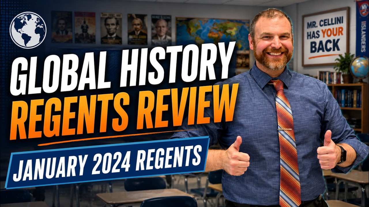 Global History Regents Review | January 2024 Multiple-Choice Section