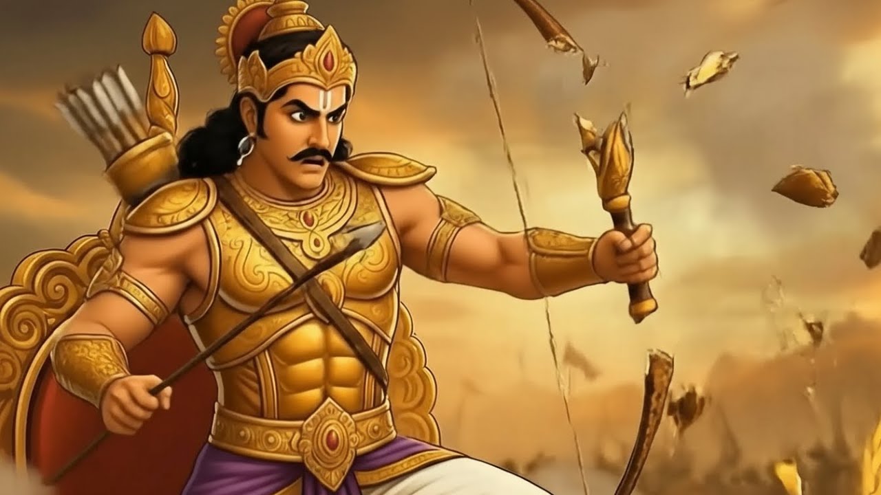 Mahabharat Episode 104 | कर्ण ने तोडा अर्जुन का धनुष #kurukshetra #hotstar  #netflixindia #cartoon