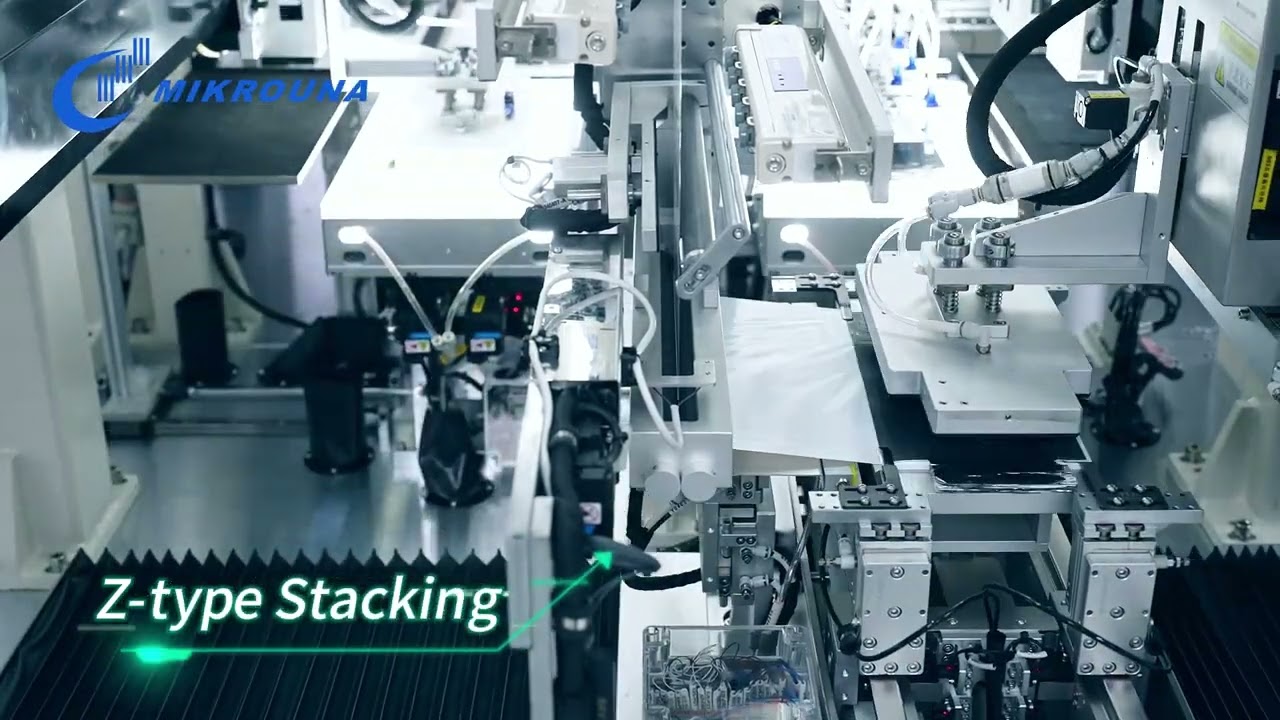 Automatic Stacking Machine for High-Power Lithium-Metal Batteries