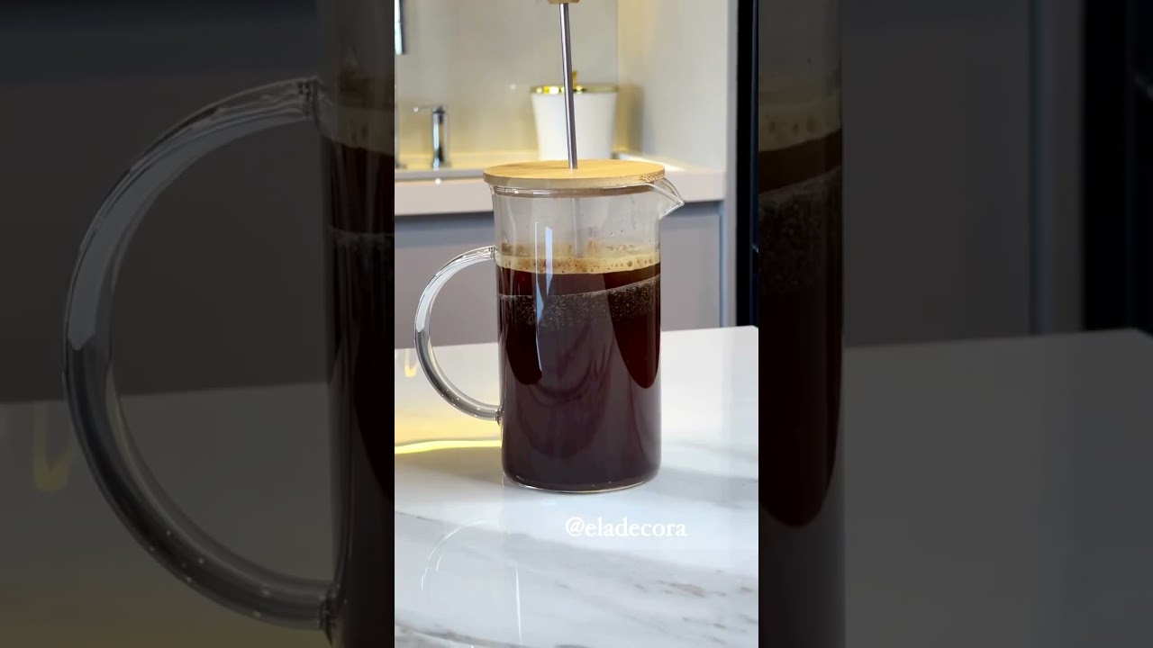 Como usar cafeteira francesa ☕️💕