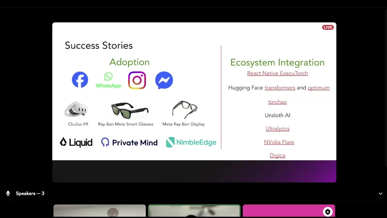 Arm & Meta Office Hours : Advancements in Executorch with SME2, from edge to cloud