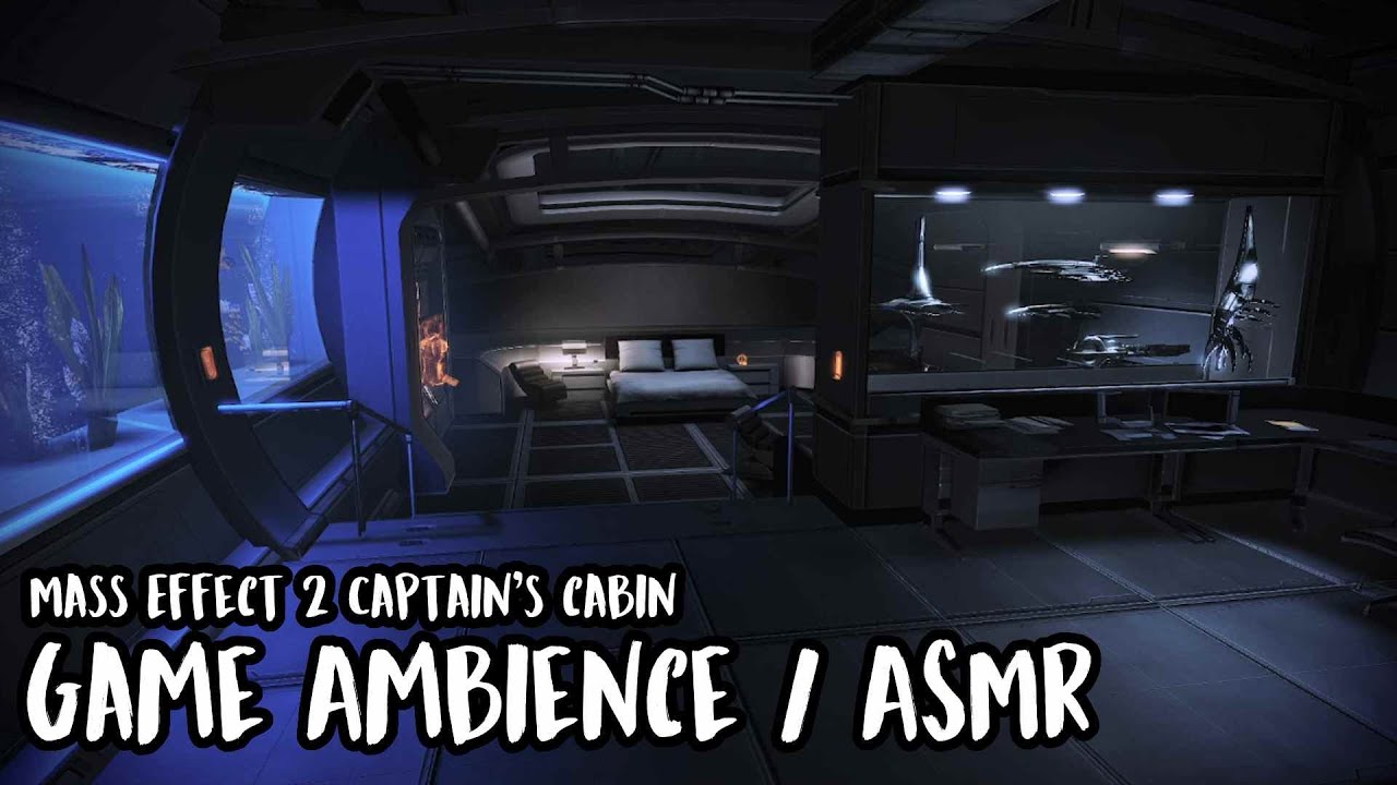 ASMR Gaming Ambience 🪐 Relaxing low drone and ambient sounds of the Normandy SR-2.