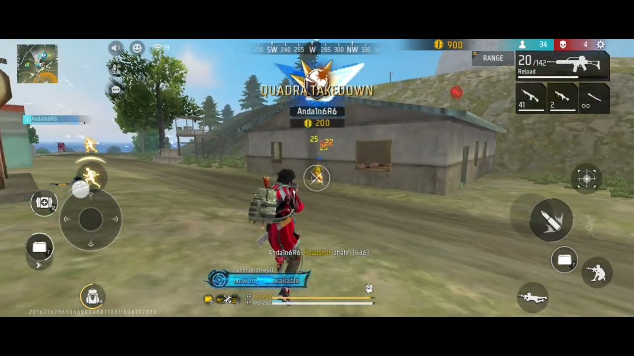 Free fire solo vs squad game play with boyaah?