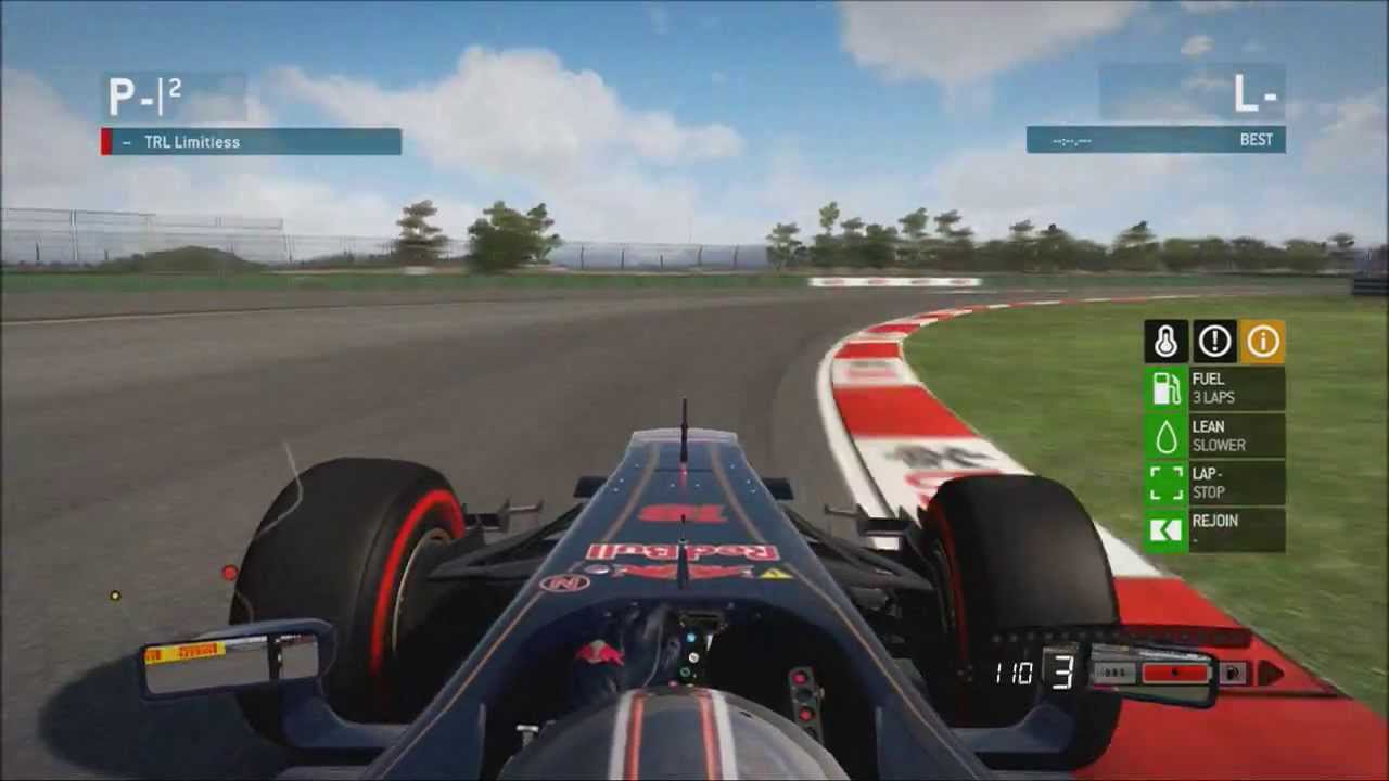 F1 2013 Korea setup tips & tricks w/ TRL Limitless (1:35.988)