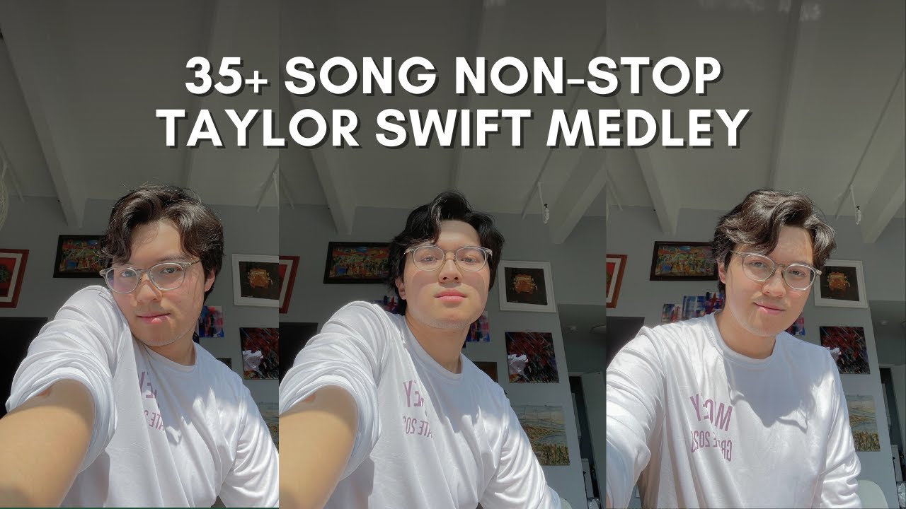 35+ Taylor Swift Songs for 50+ Minutes STRAIGHT!!! | Crazy One-Take Taylor Medley LIVE