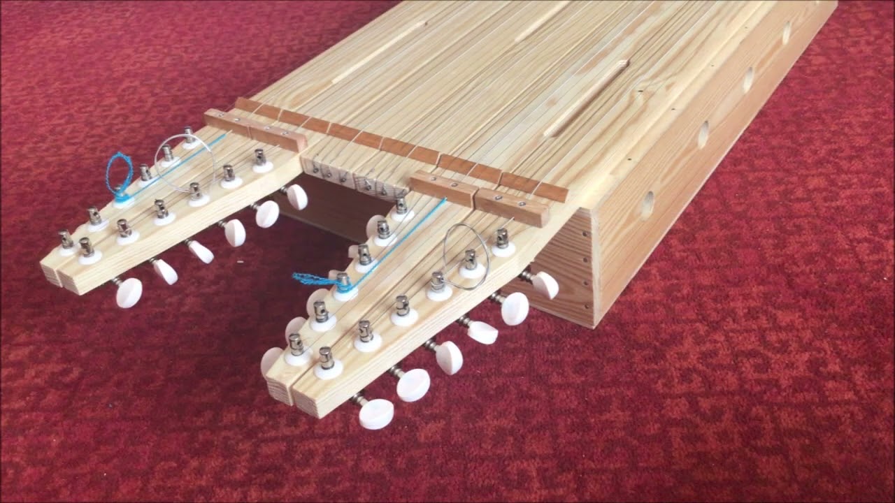 Polychord (monochord) with 36 strings