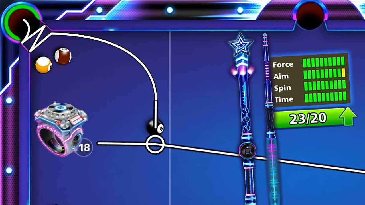 Disco Cue Level Max 🙀 Music Edition 18 Ring Win Streak 8 ball pool