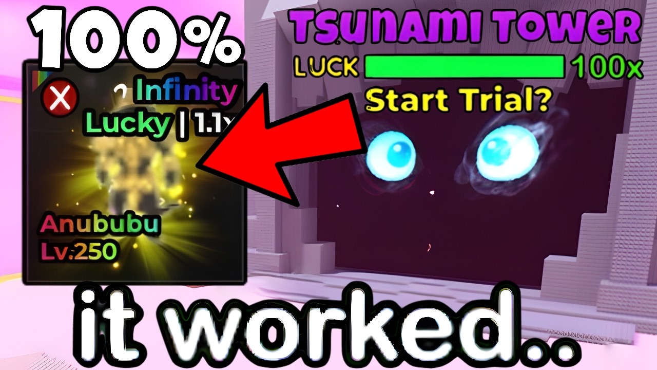 This INSANE Glitch Got Me HUNDREDS Of INFINITYS In Escape Tsunami For Brainrots