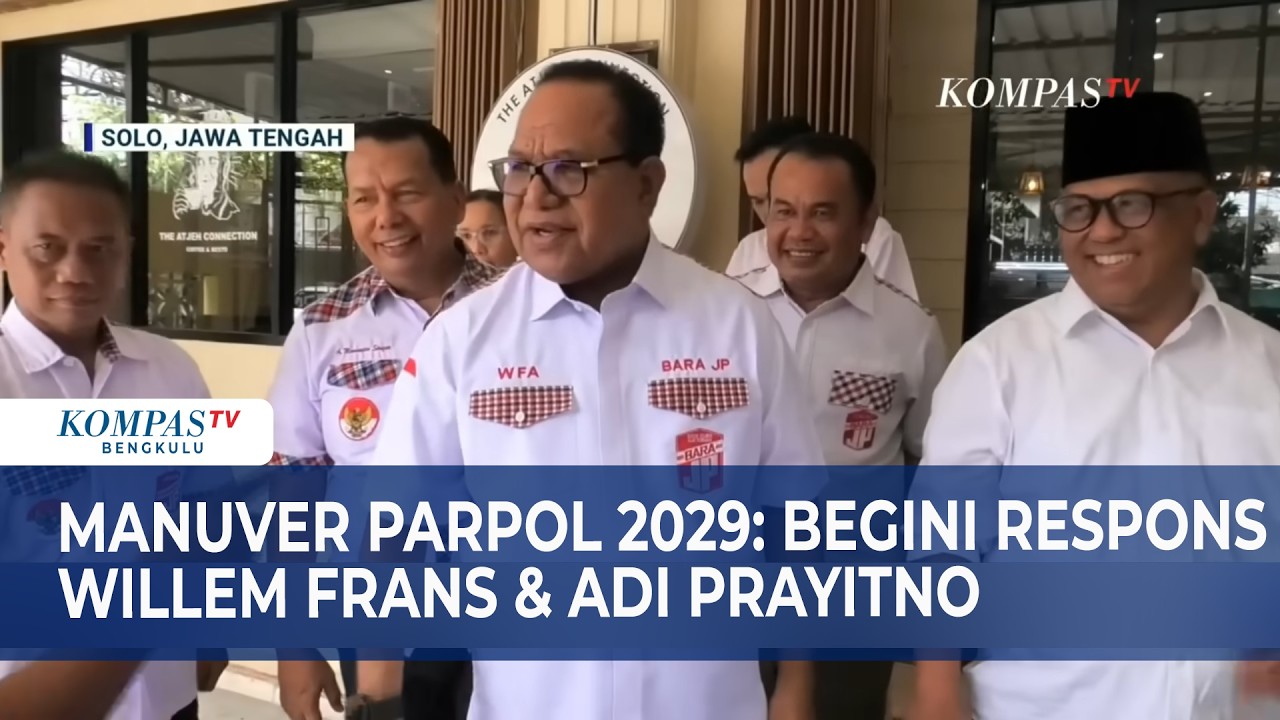 Manuver Parpol 2029: Begini Respons Willem Frans & Adi Prayitno