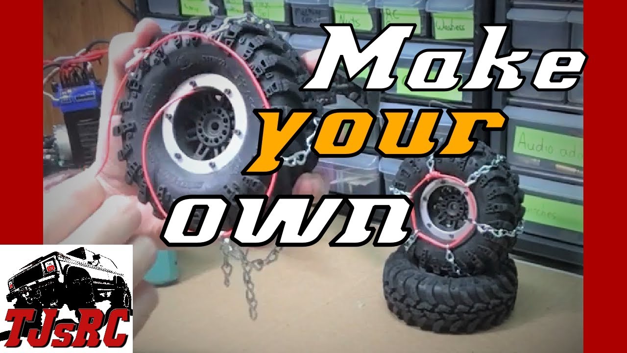 How-to: RC tire Snow Chains