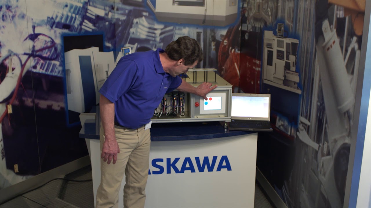 Video   Yaskawa Delta Robot as Tuning less Servo Example