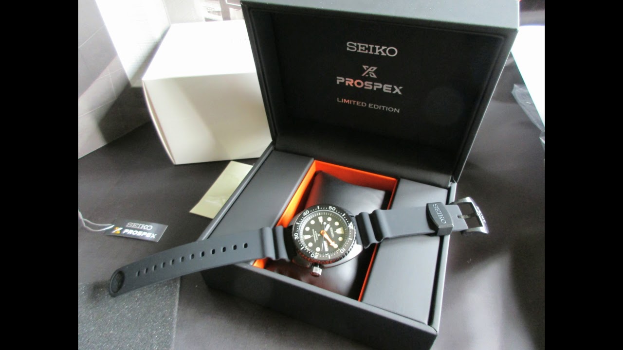 Seiko Prospex Turtle SRPC49 Black Series Limited Edition 2018 - Only photos