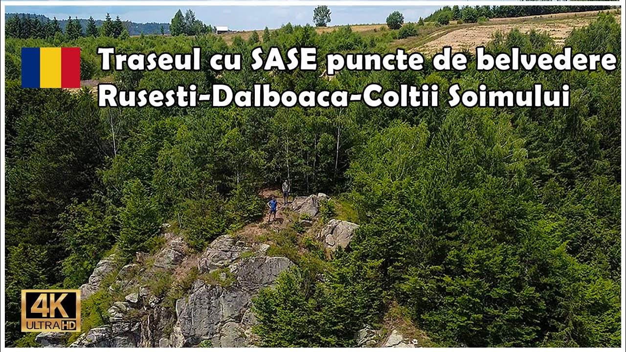 Traseu de vara in judetul Cluj! Rusesti - Dalboaca - Coltii Soimului