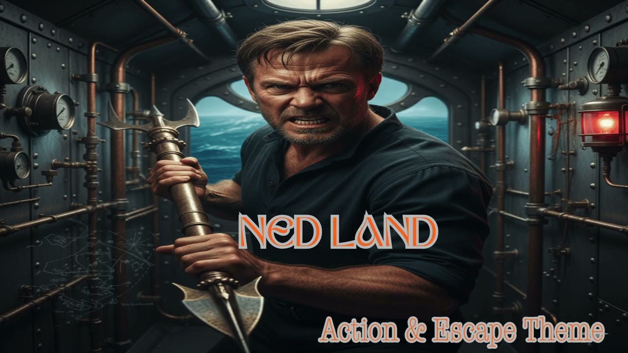 Ned Land: Adventurous Captive | Action & Frontier Orchestral Theme | Heroic Escape Soundtrack