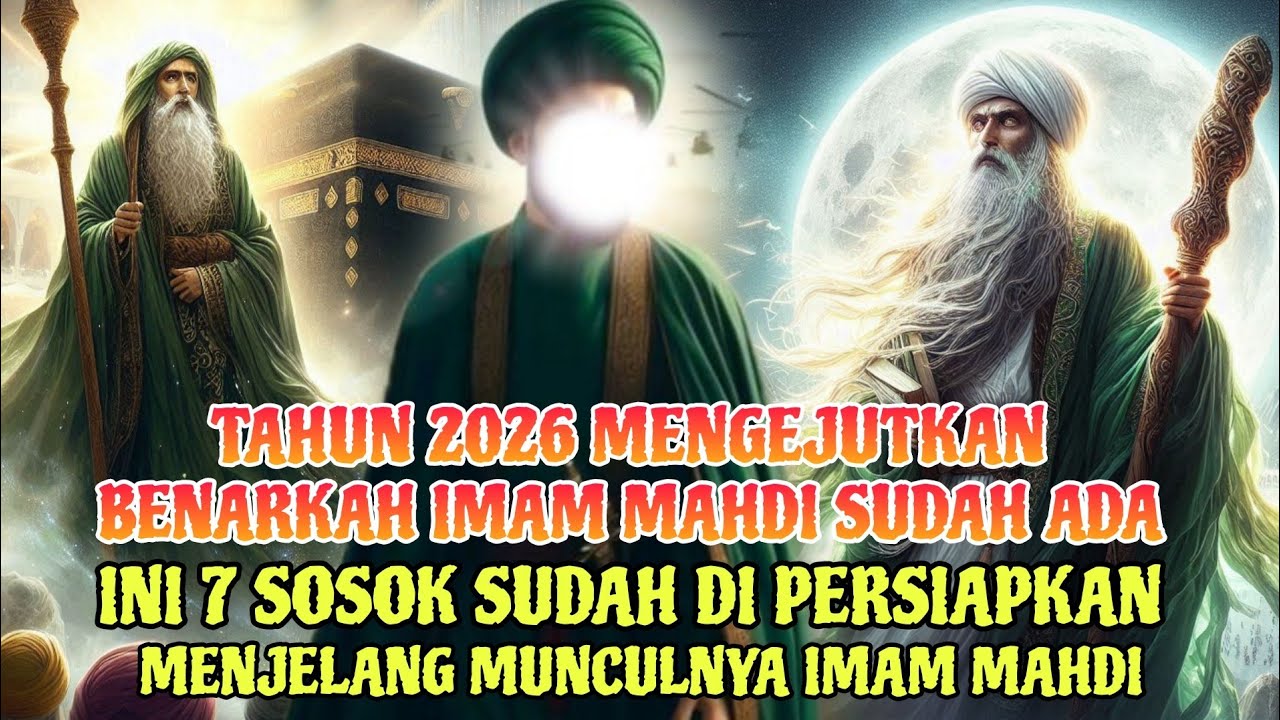 TERBONGKAR❗7 Sosok Misterius Ini Disebut Akan Muncul Sebelum Imam Mahdi Dikenal Dunia