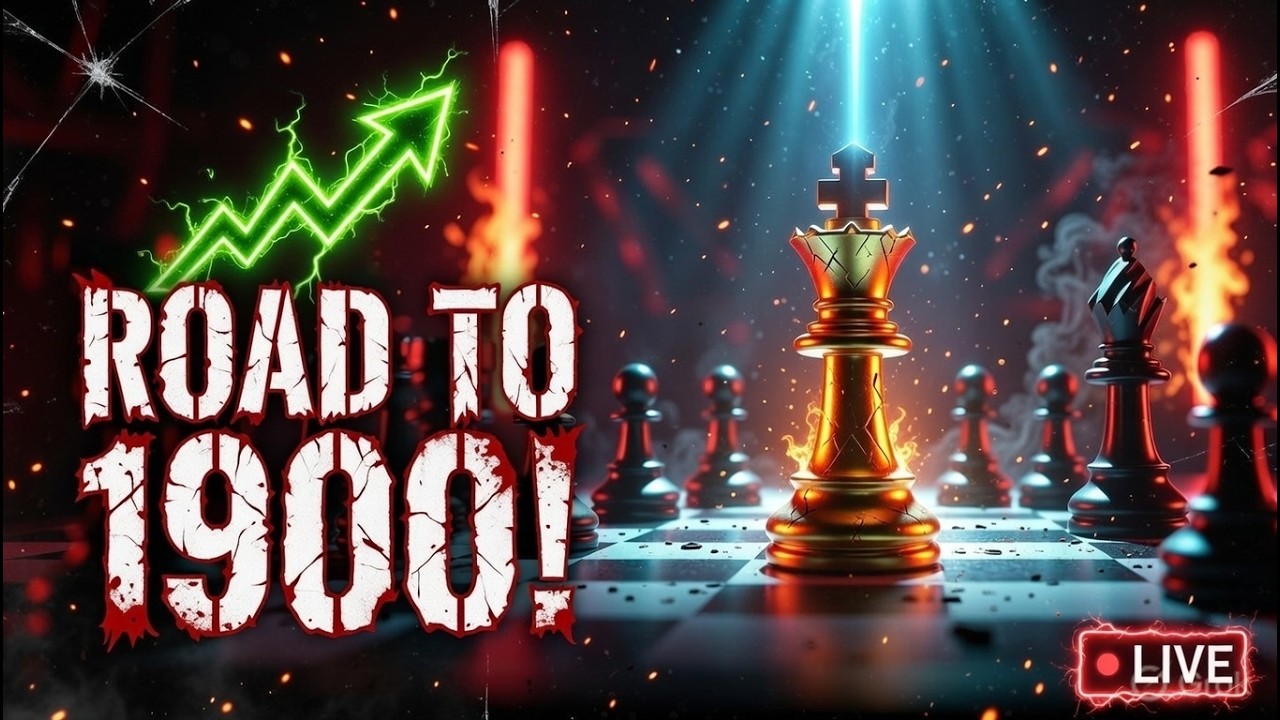 Road to 1900… Or Back to 1700? 😂 | Chess LIVE♟️ | Sub vs Me