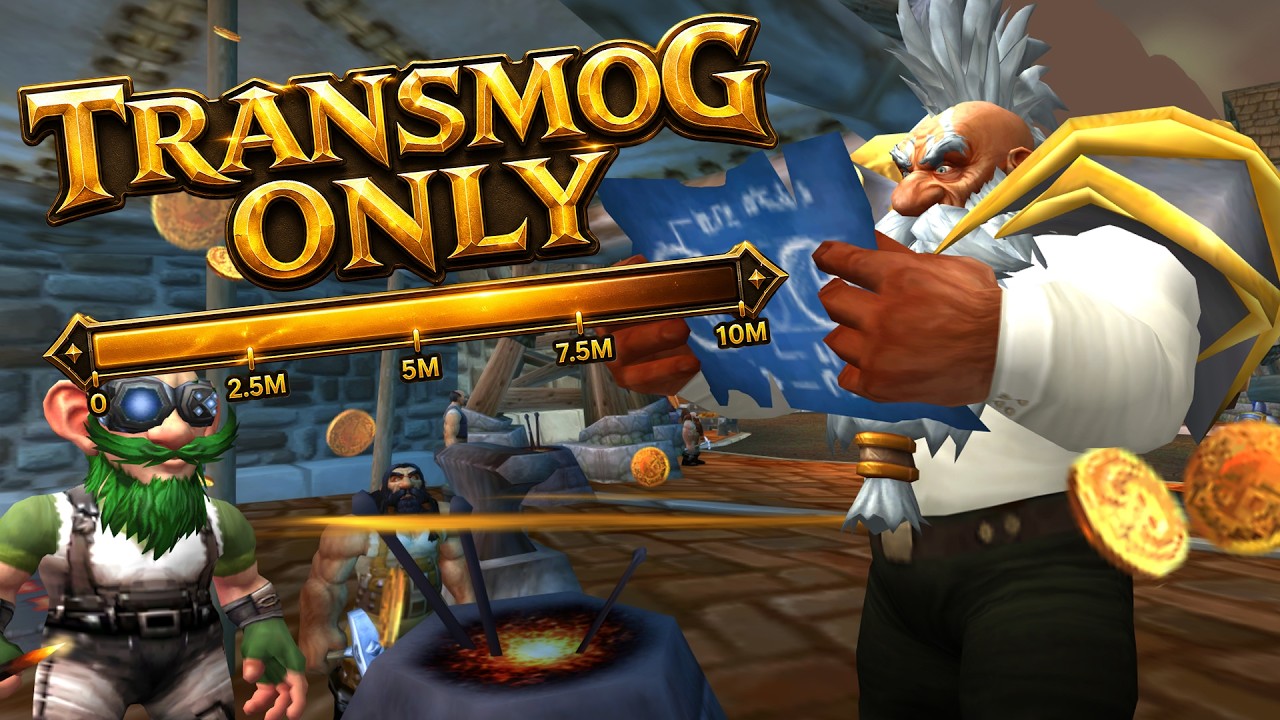 Zero To 10 Million Gold TRANSMOG ONLY! | Ep 3