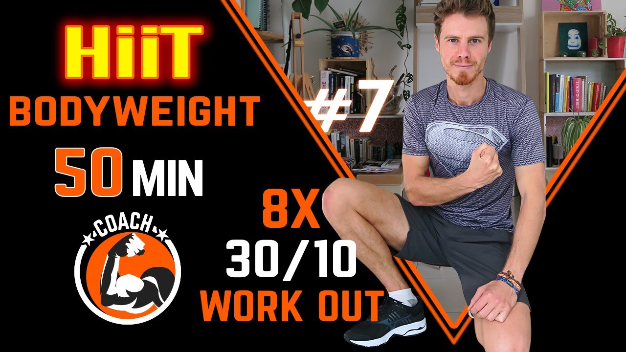 TABATA 30/10 - 8X  с тренером - HiiT Workout by TABATAMANIA