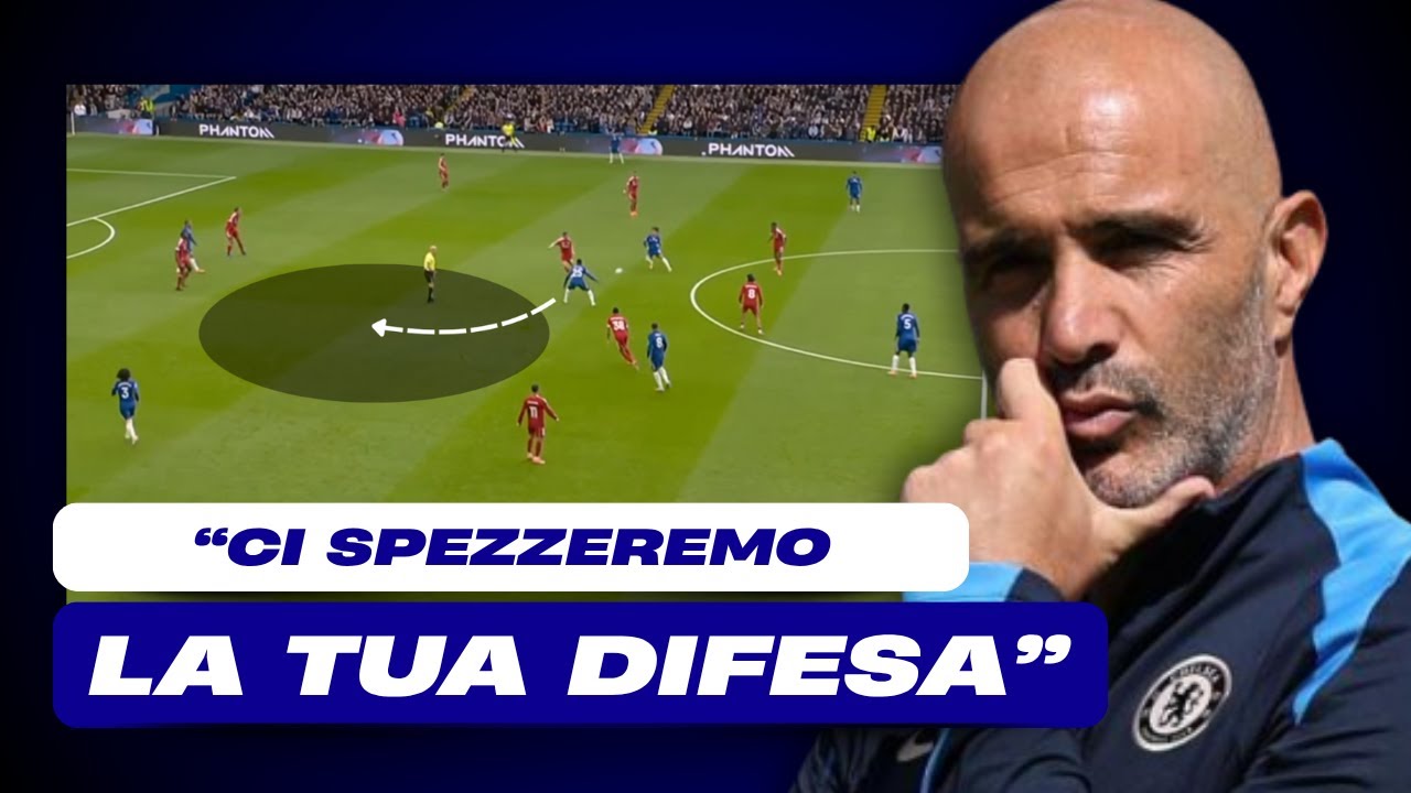 COME IL CHELSEA DI MARESCA CREA VANTAGGI IN ATTACCO | Tattiche di Calcio
