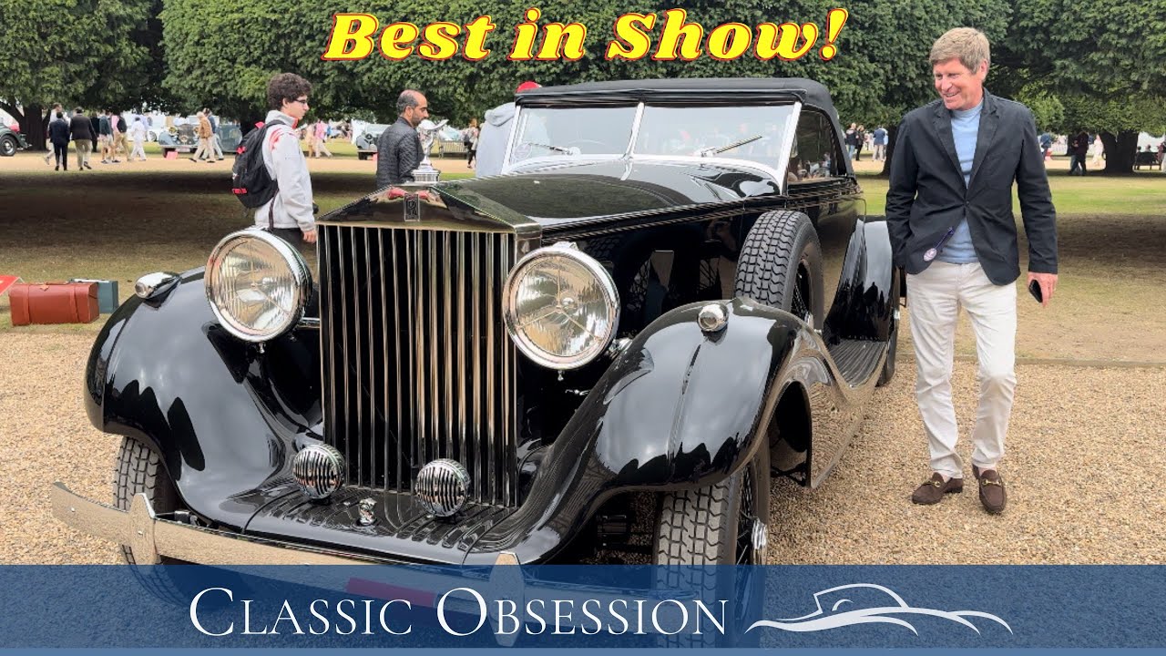 The best cars in the world?! | Concours of Elegance 2024 | Classic Obsession | Episode 78
